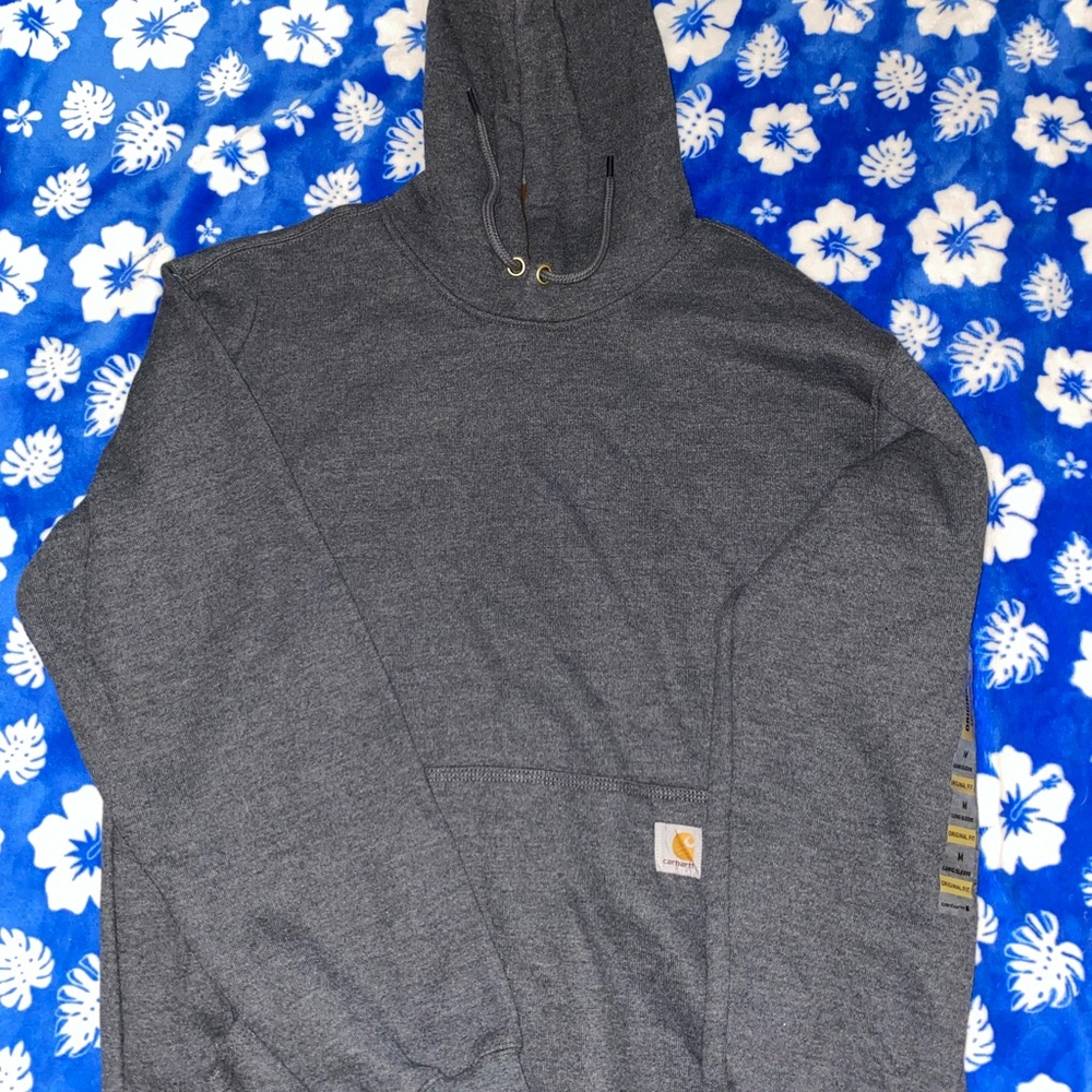 Carhartt Gray Durable Hooded Sweater